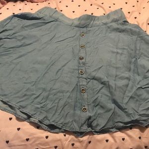 Torrid Chambray Skater Skirt - Large size 12